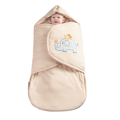 婴儿睡袋抱被儿童加厚包裹襁褓