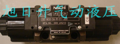 全新日本NACHI不二越电磁阀SS-G03-C6-R-C1-J22原装正品现货