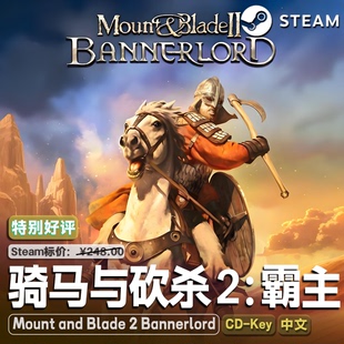 and Blade 骑马与砍杀2 Steam正版 Mount Bannerlord CDKey 霸主