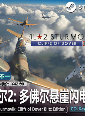伊尔2:多佛尔悬崖闪电版(IL-2 Sturmovik: Cliffs)STEAM正版CDKEY
