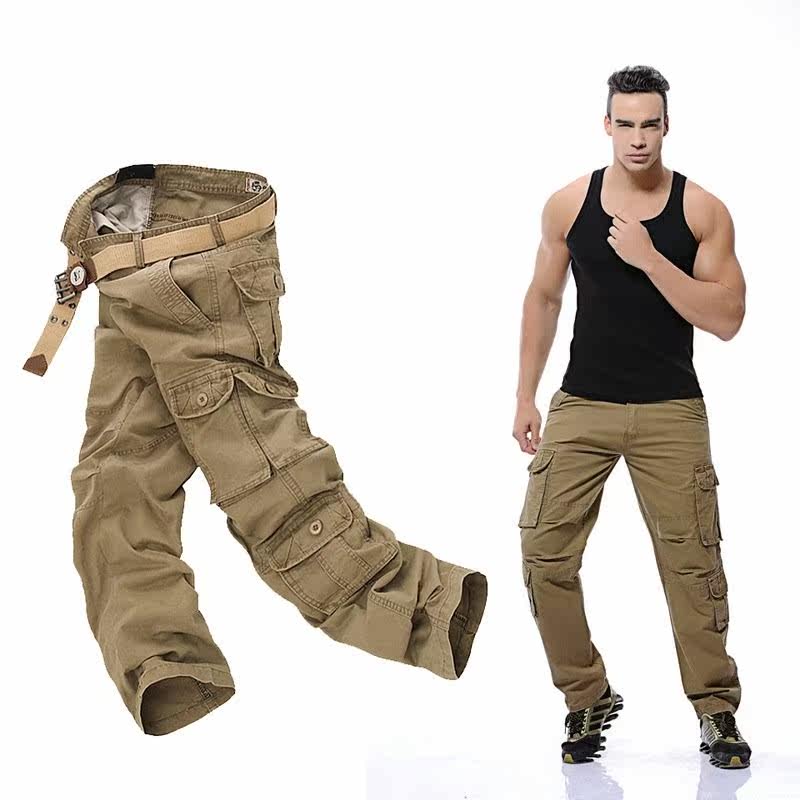 Man Army Military Cotton Trousers Tactical Cargo Pants 男裤在类目 男装, 休闲裤中 - 来自Buy2taobao.com提供专业的淘宝代购服务