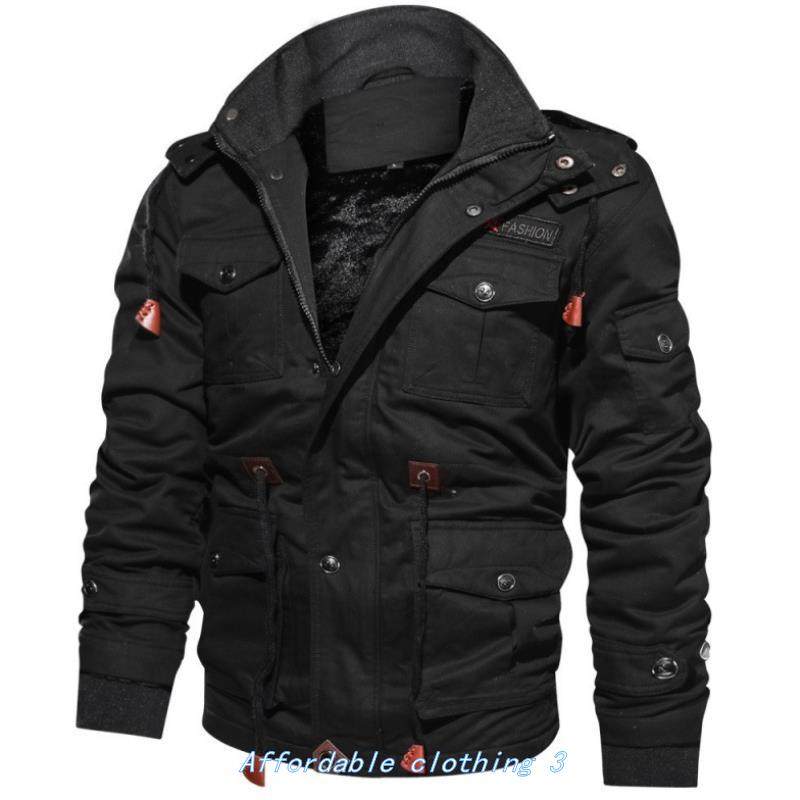 Men's jacket multi-pocket jacket thick large size coat cotto,模玩/动漫/周边/娃圈三坑/桌游,Cosplay女装/cos女装,淘宝优惠券,粉丝福利购,淘宝优惠卷