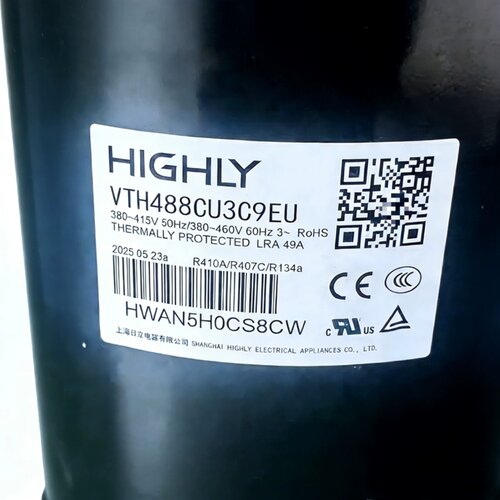 空调制冷压缩机vth488cu3c9eu /vth325cu3c9lu vth420cu3c9eu
