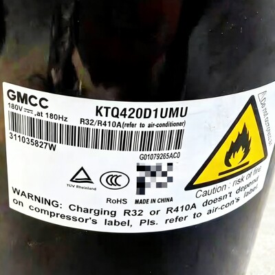 变频空调制冷压缩机KTF400D64UMTA KTQ420D1UMU