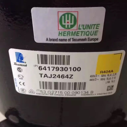TAJ2464Z TAJ4511Y TAJ4519Z 380V低温冷库制冷适用于泰康压缩机