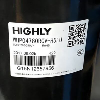 原装空调制冷压缩机WHP05100VUX-C8LU/WHP04780RCV-H5FU