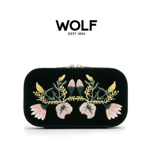 英国WOLF首饰盒天鹅绒