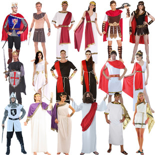 皇家護(hù)衛(wèi)隊(duì)服裝 萬(wàn)圣節(jié)親子羅馬武士cos斯巴達(dá)騎士 派對(duì)舞臺(tái)演出服