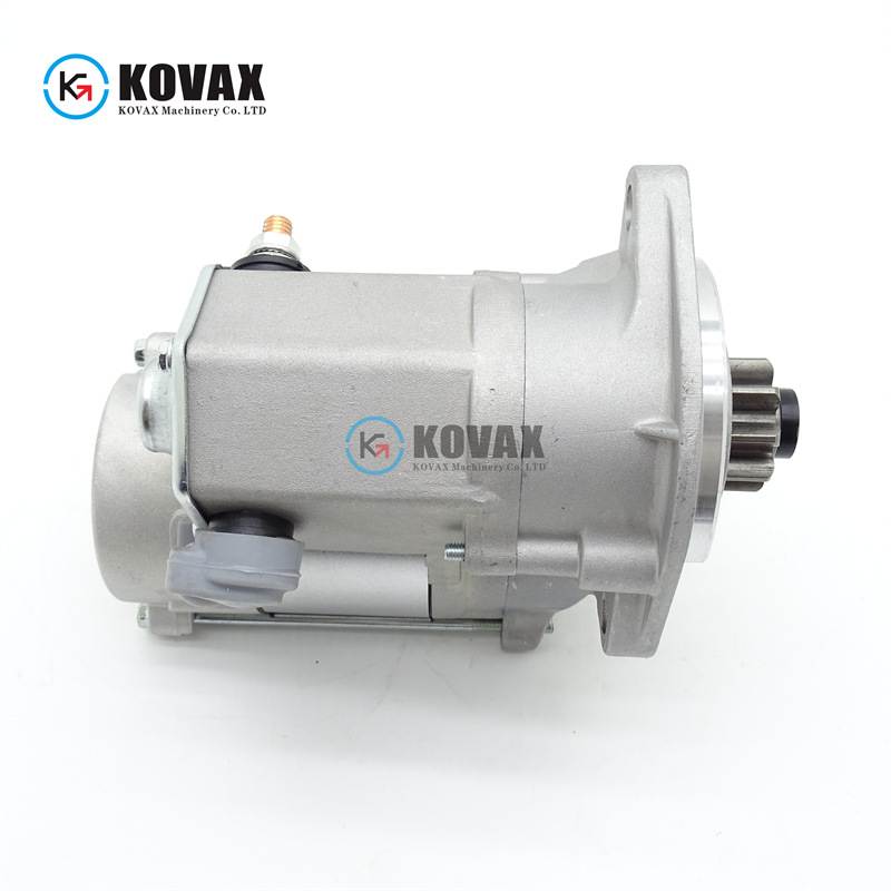 挖掘机配件 34070-16803发动机启动马达12V 9T 2.0KW 34070-16800
