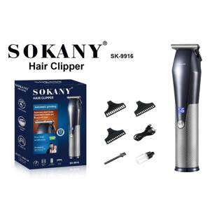 跨境Sokany9916电动理发器家用电推剪充电便携电推子hair clipper