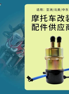 跨境适通用17113553改装摩托车电子输油泵喷油器现货+订货