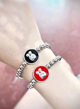 图泰缘特色新款上市其他随单优质泰牌阿赞清燕通手链红色黑色手链