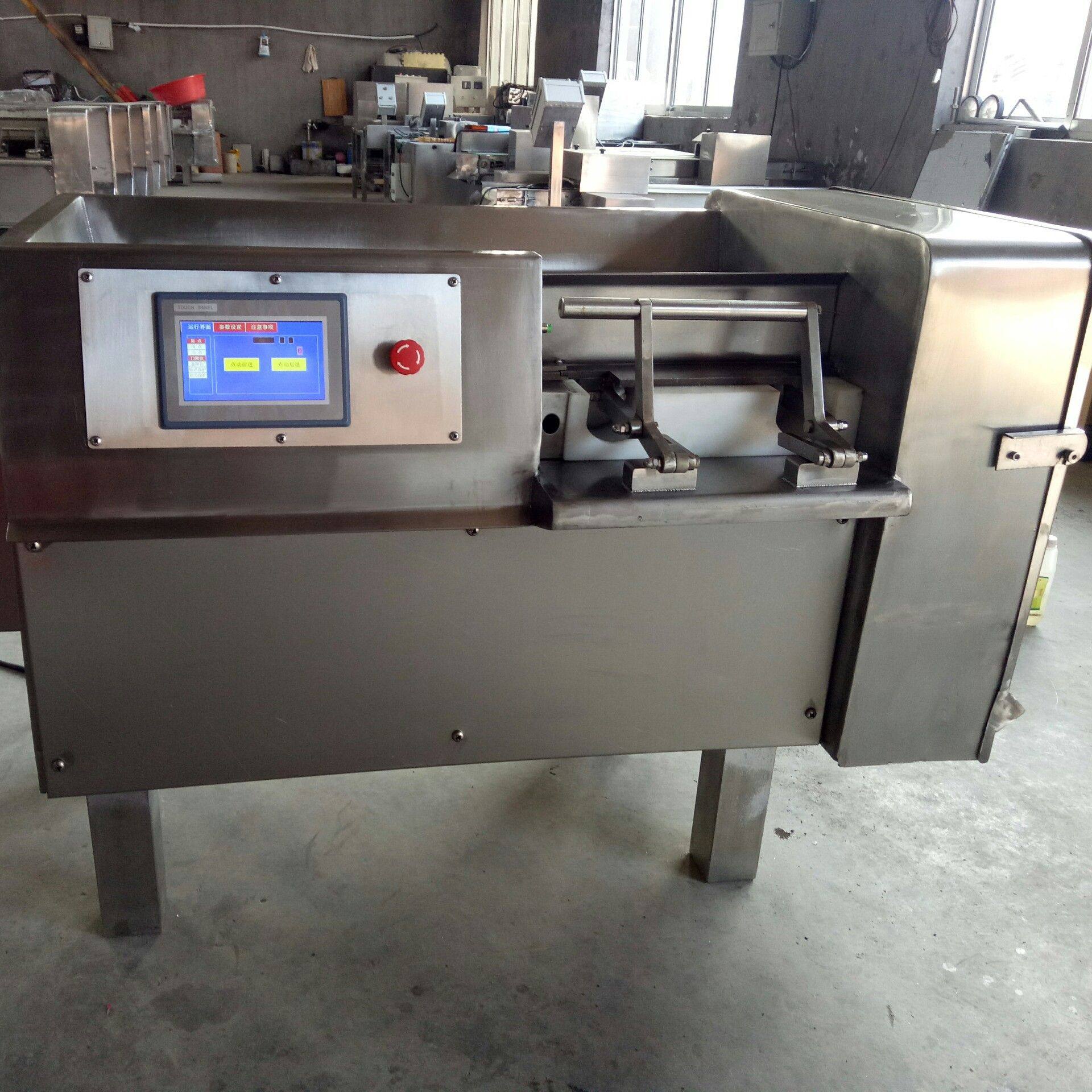 不锈钢虾仁切丁机 数控触摸屏幕切丁机 驴肉切丁机切块机,清洗/食品/商业设备,切菜机,淘宝优惠券,粉丝福利购,淘宝优惠卷