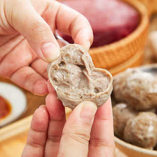 【局长私藏】纯鲜牛肉正宗手打潮汕牛肉丸虾滑组合250g