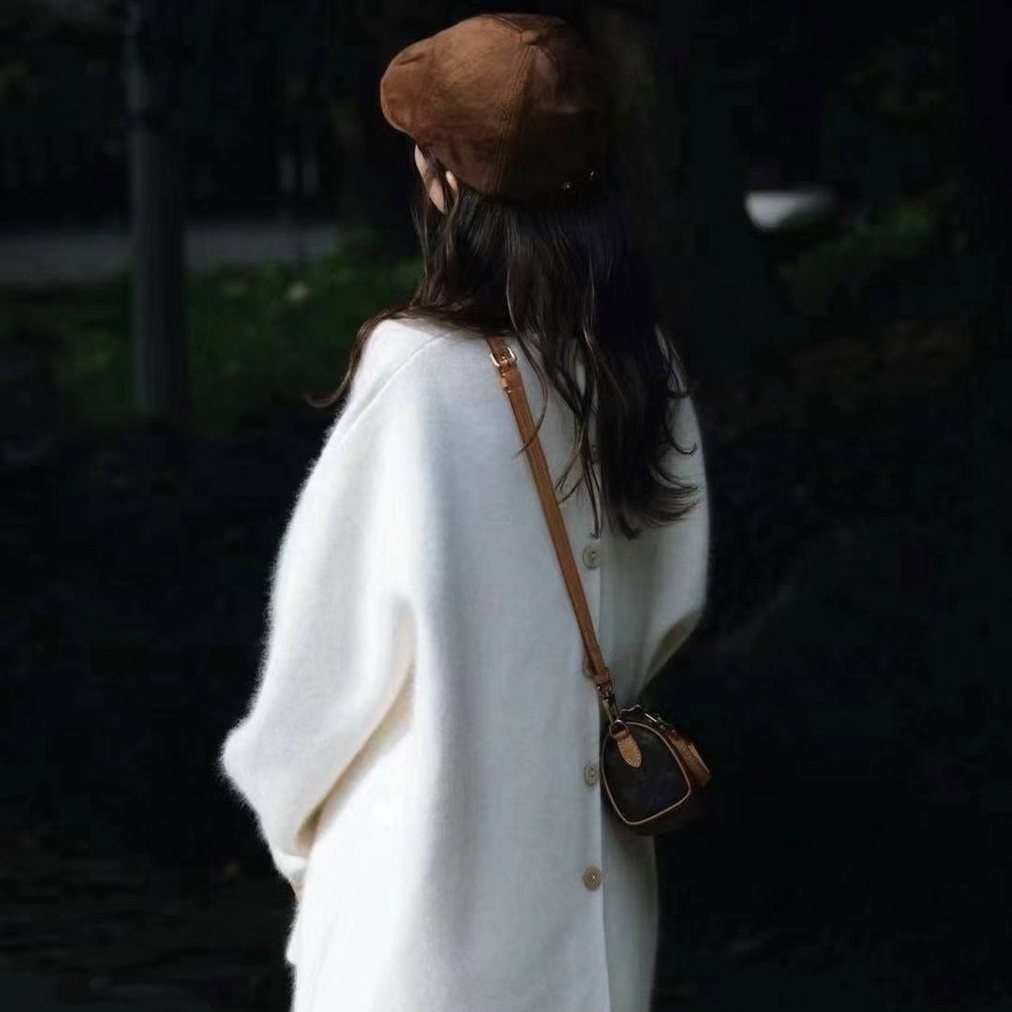 秋冬装搭配一整套高级感小香风软糯慵懒马海毛毛衣裙子针织套装女