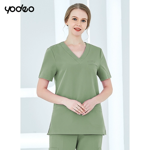 样道 Униформа врача, послеоперационный комбинезон, короткий рукав