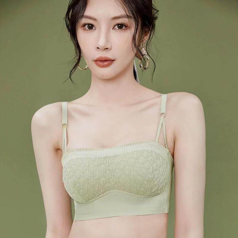 法式抹胸内衣云朵泡芙无肩带防滑美背四排扣透气杯无钢圈无痕文胸,女士内衣/男士内衣/家居服,少女文胸,淘宝优惠券,粉丝福利购,淘宝优惠卷