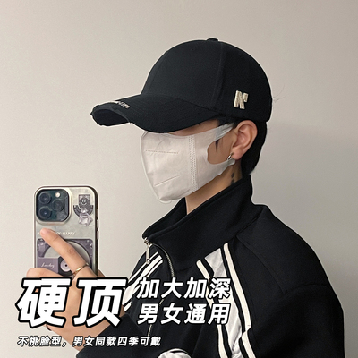 高品质硬顶棒球帽户外遮阳鸭舌帽