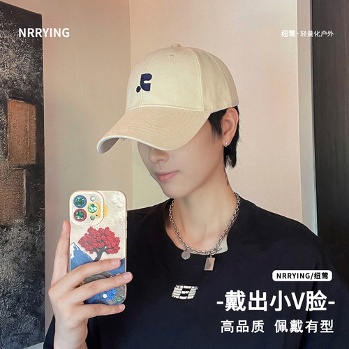 NRRYING潮牌刺绣棒球帽大头围