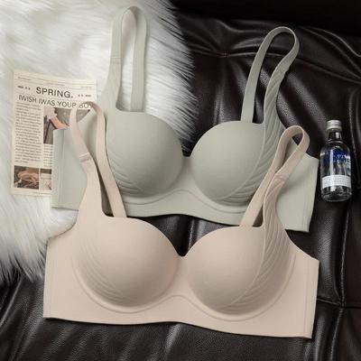 提拉内衣女聚拢小胸显大收副乳防下垂上托调整型无钢圈无痕文胸罩