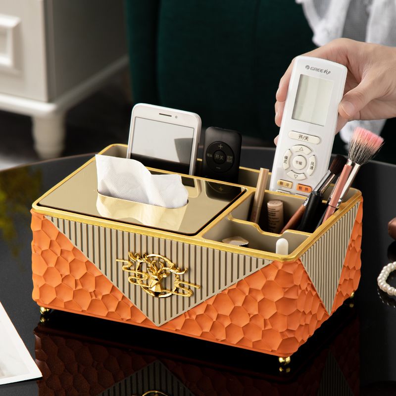 新款现代轻奢家用抽纸盒