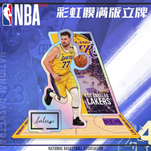 NBA球星亚克力立牌篮球周边摆件