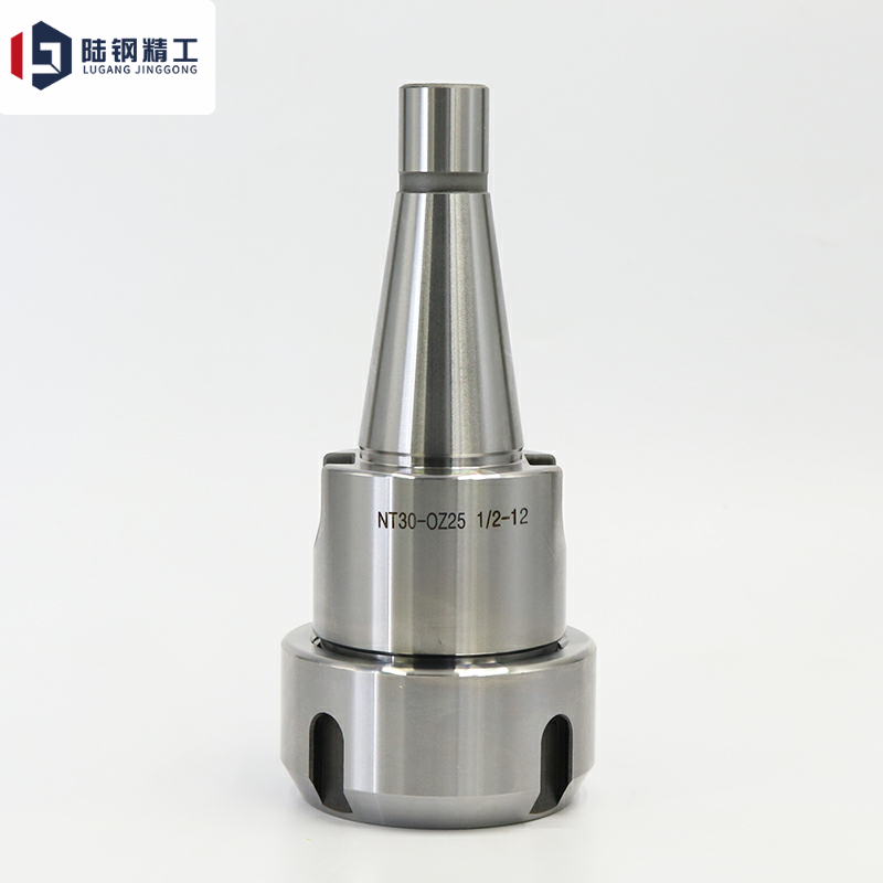 高精刀柄铣床快换强力50铣刀柄NT40/30-OZ25一体螺帽快换R8铣夹头