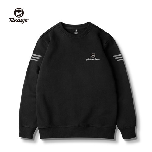 潮牌宽松圆领大码卫衣男士