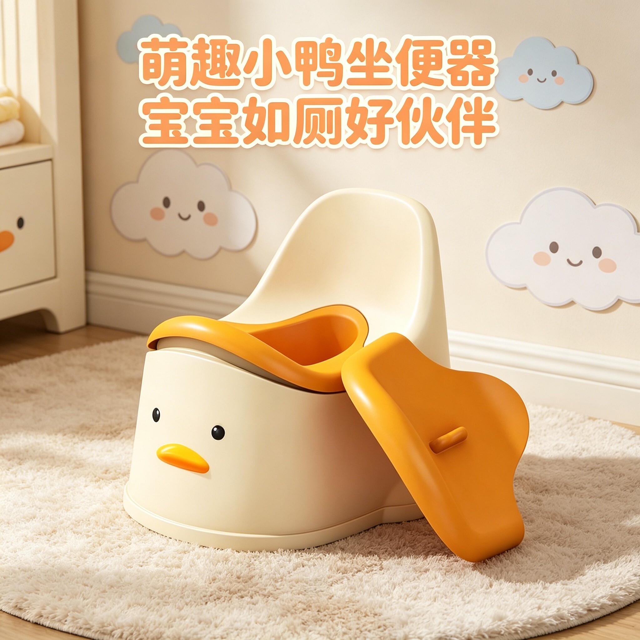 婴幼儿男女训练坐便盆
