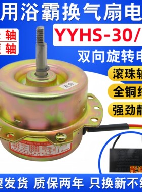 YYHS-30浴霸电机马达纯铜线轴承