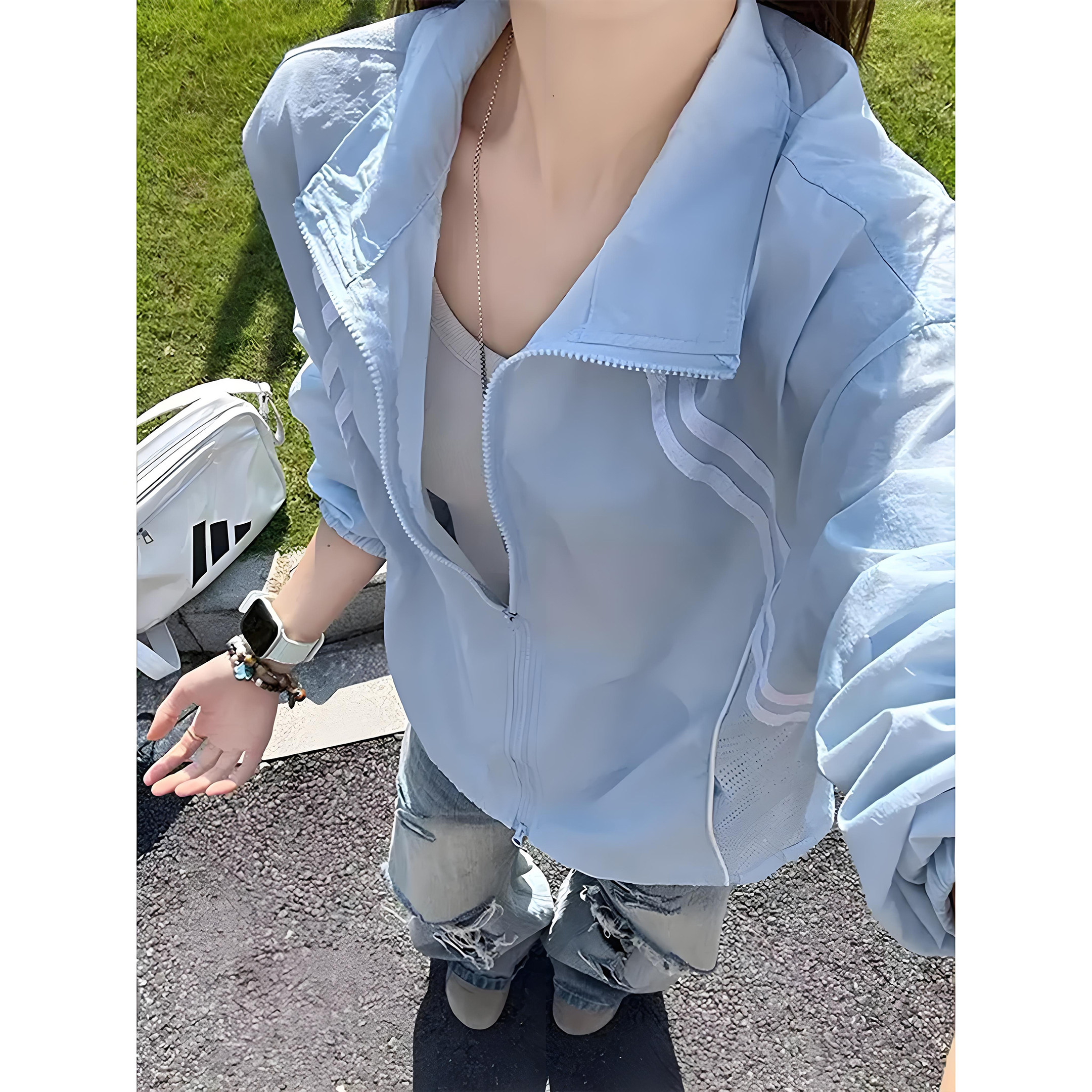 冰丝防晒衣男女夏季薄款速干