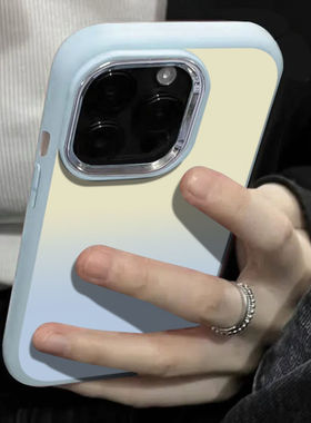 渐变晕染适用红米Turbo3手机壳k70/k60新款k50至尊版小米14网红note13/12turbo简约civi3情侣k40s超火11tpro+