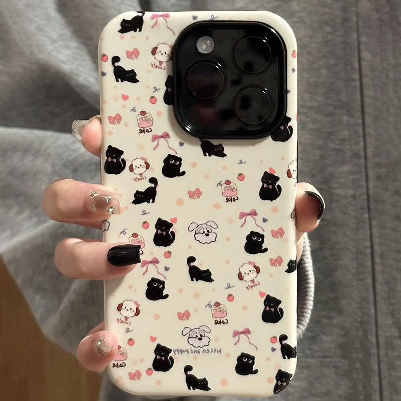 蛋糕猫狗菲林适用小米15手机壳