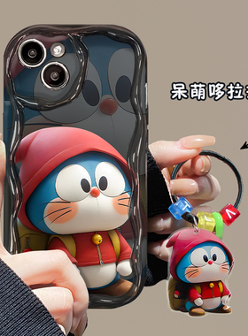 呆萌叮当适用华为nova11手机壳mate60秋冬新款nova10/9/8/7/6se硅胶p50/p40/p30可爱畅享20pro情侣10plus全包