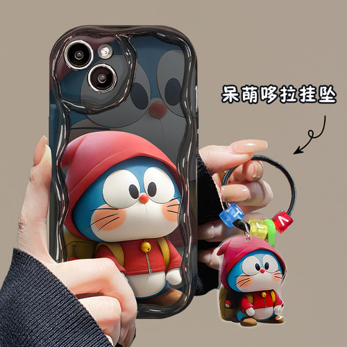 呆萌叮当适用华为nova手机壳