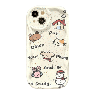 可爱煤球适用vivoy100i手机壳s18e硅胶x90/x80/x70/x60新款y78/y35+网红y55t卡通s17/s16/s15女iqooneo9/8pro