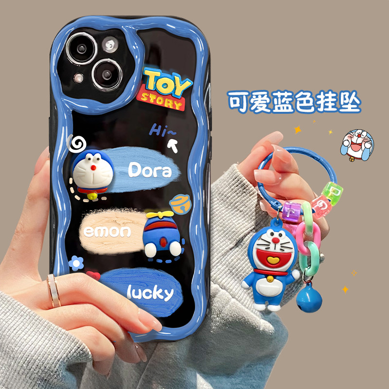 叮当立体公仔适用荣耀x50手机壳