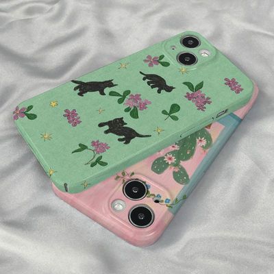 复古猫咪适用vivo手机壳