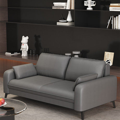 北欧小户型沙发客厅家用闲鱼二手家具旧货市场入口双三人办公沙发