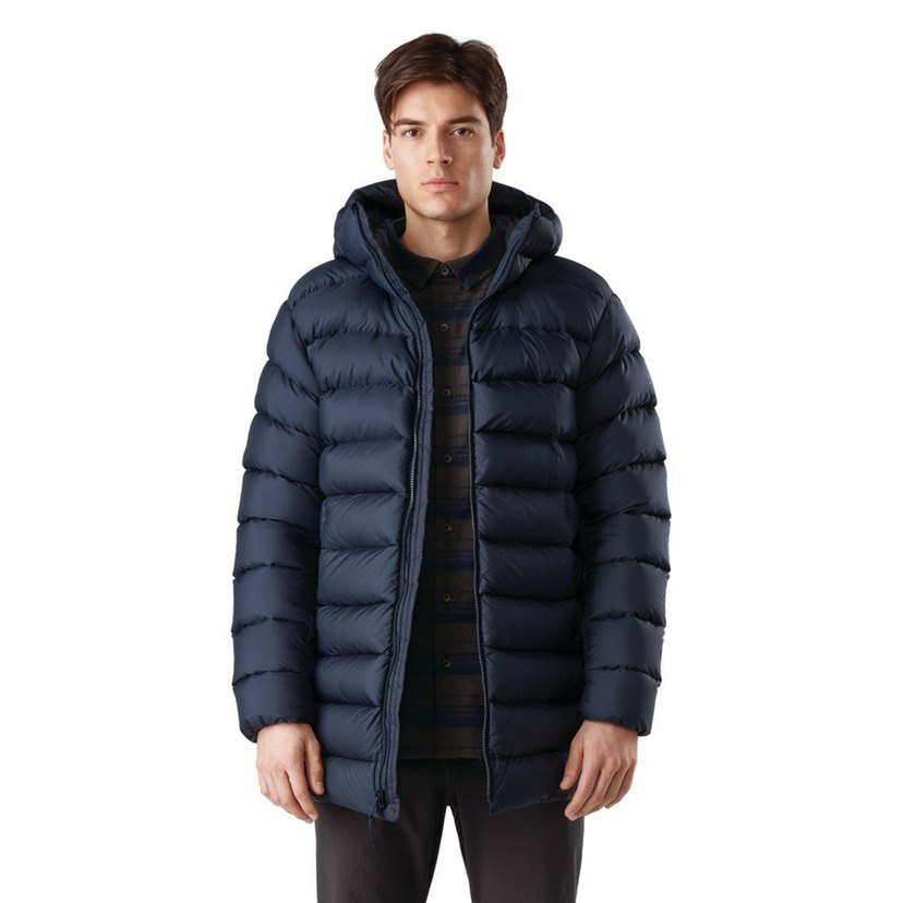 arcteryx始祖鸟piedmont coat男士厚款保暖羽绒长款大衣外套25882