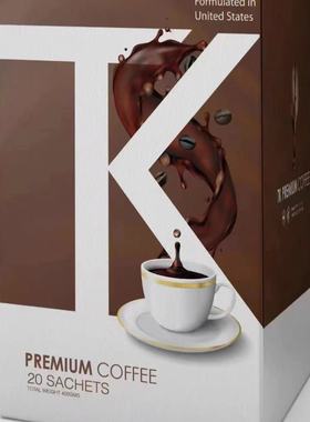 代购马来西亚直邮LKS/MOFA/V-SHOU升级TK COFFE女生宝20g*20咖啡