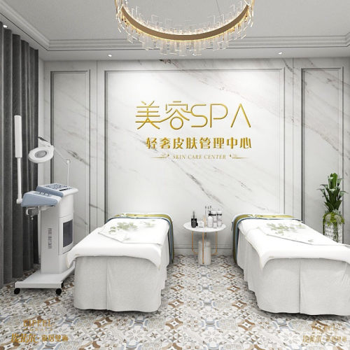 北欧3d石膏线墙纸服装店网红直播