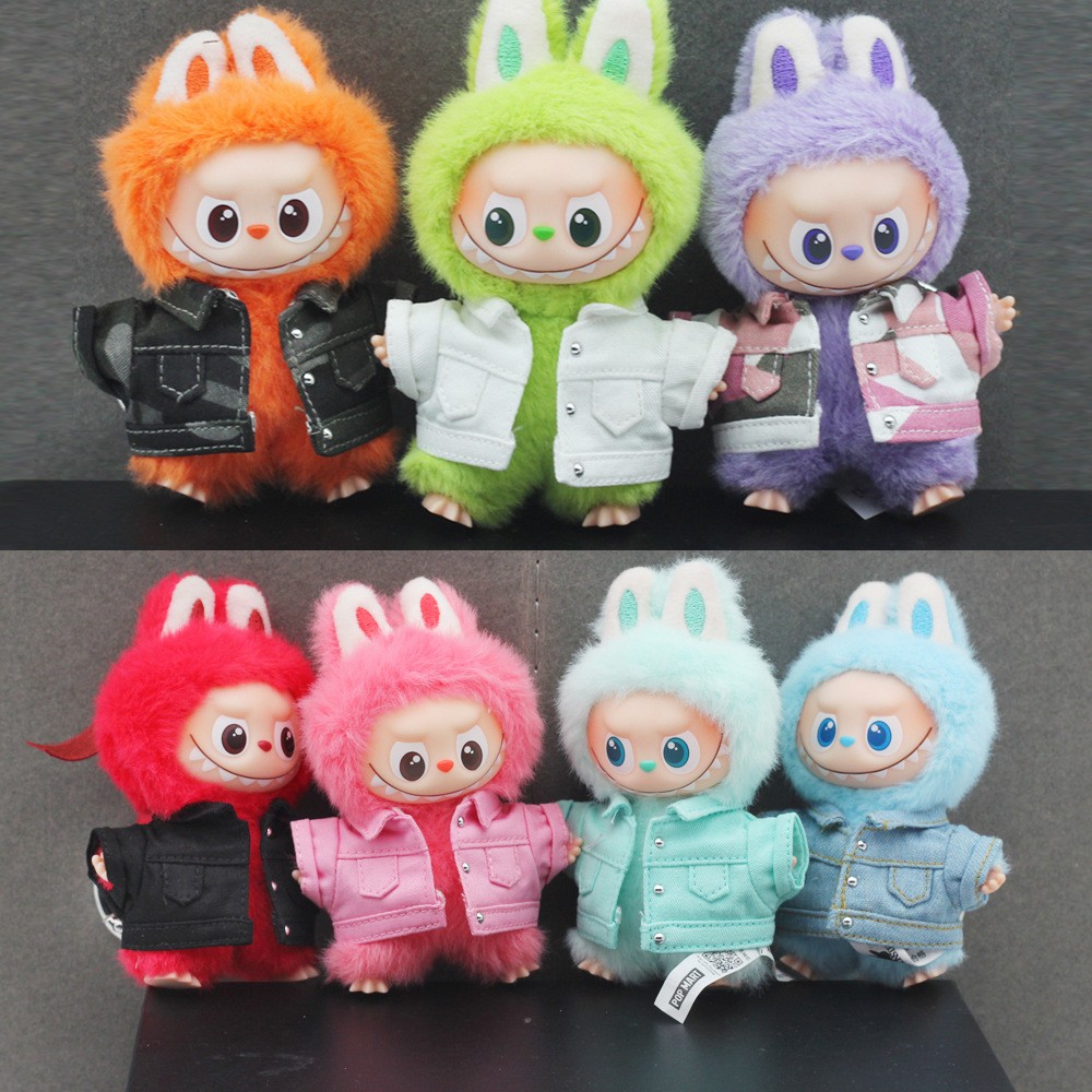 4.0公仔10cm娃衣labubu4代配件