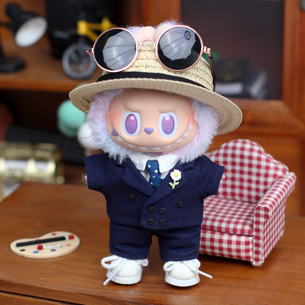 一二三代拉布布娃衣公仔衣服挂件