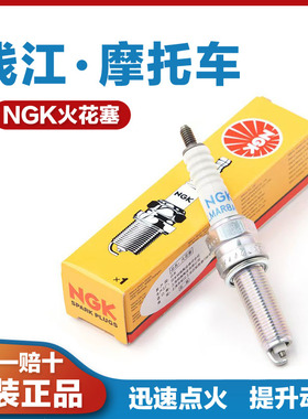 适用于钱江鸿150RS摩托车鸿250 350阳光壹米125CC迅迪诺150火花塞
