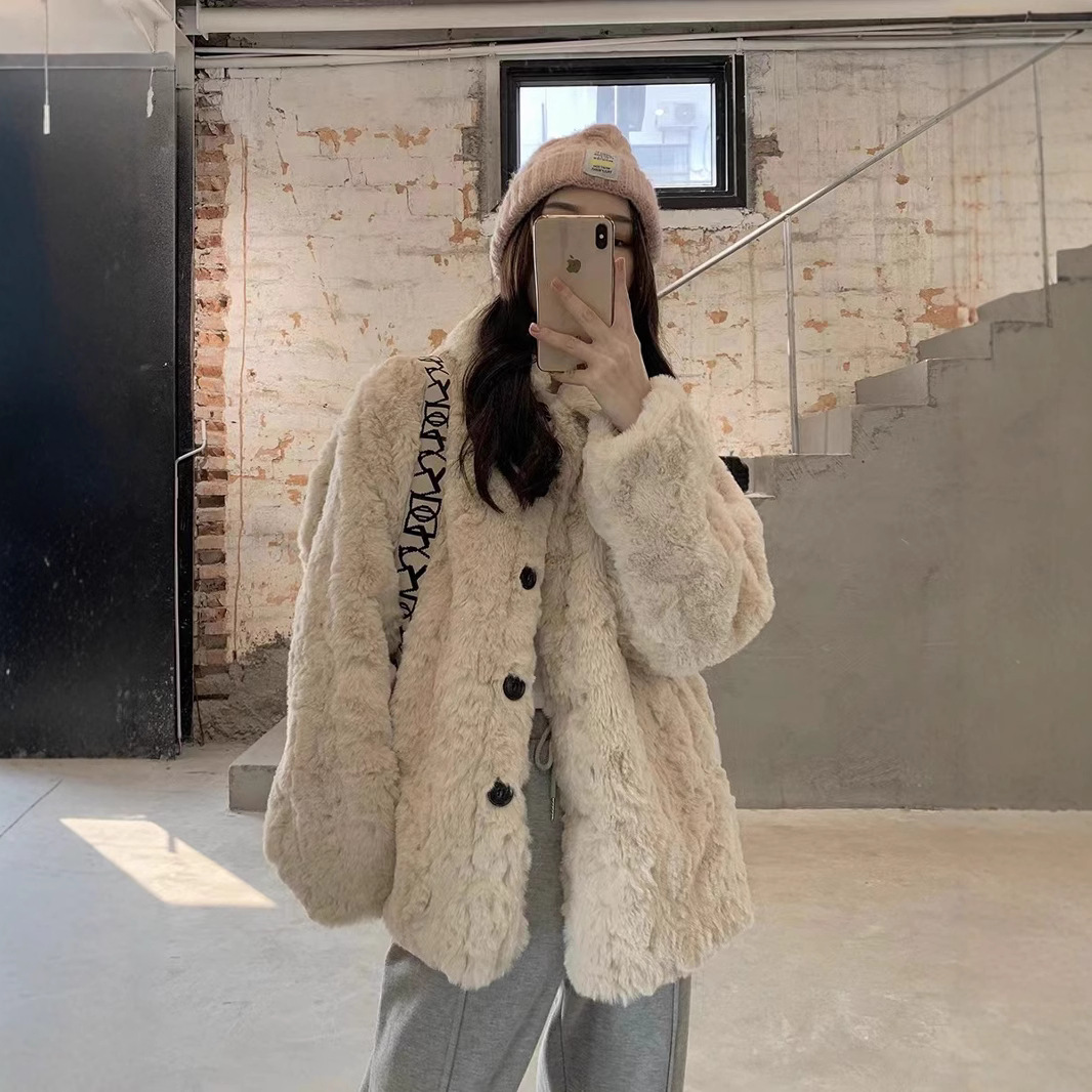 2025冬新款高级感羊羔毛