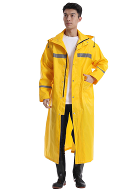 长款全身加厚劳保雨衣成人