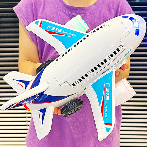 儿童玩具1-3一6岁飞机变形机器人