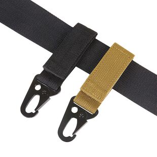 户外战术尼龙织带挂扣多功能登山扣鹰嘴钩扣多用皮带钥匙扣腰带扣