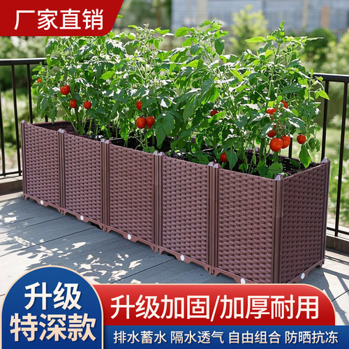 阳台种植箱种菜专用箱户外花箱